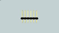 6-pin male header