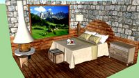 chalet bedroom