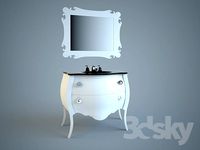 Tumba-wash basin with mirror factory Modo