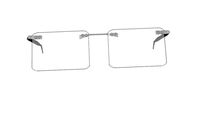 Frameless spectacles