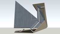 Contemporary 8' Concealed Gutter
