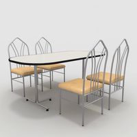 Table with Chairs-3