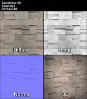Sandstone Seamless Texture 09