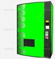 Low Poly Soda Machine
