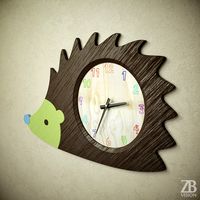 Hedgehog Clock