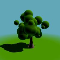 Animated Cartoon-like Blob Tree