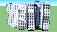 Beach Building with Courtyard in St. Petersburg, FL 33706, USA