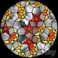 stained-glass window