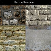 Brick walls textures