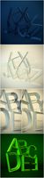 3d letters