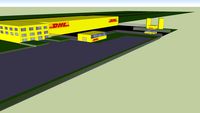 DHL WAREHOUSE WITH RUNWAY