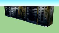 Wohngegebäude in Berlin, Deutschland