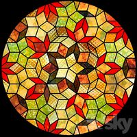 stained-glass window