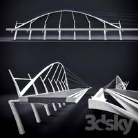 The design of the bridge.