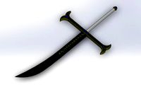 Kokuto yoru (espada mihawk) Modelo 3D $50 - .ma .fbx .obj - Free3D