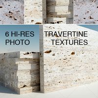 6 Travertine Textures