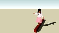 baby tightrope walker