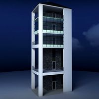 Glass tower