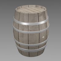 Wood barrel
