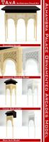 Alhambra Palace Arch Models Set