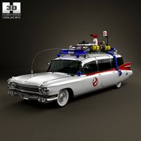 Cadillac Miller-Meteor Ghostbusters Ectomobile