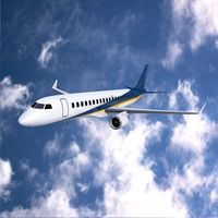 Embraer 190 commercial jet