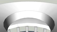 model of temple w/a occulus
