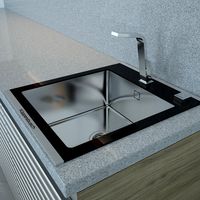 Kitchen Sink EAGK4500 Kitchen Faucet VA4600 Kupper