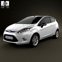 Ford Fiesta hatchback 3-door (EU) 2012