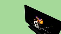 justin bieber lcd tv