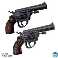 Low Poly Gun