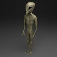 Alien Base Mesh