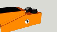 Guitar effects pedal stompbox