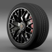 Porsche GTS 2015 wheel