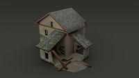 Destroyed House