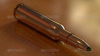 Photorealistic High-Poly/Res Bullet