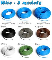 Wires: metal and plastic (3 models)