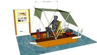 Tretboot PEDAL BOAT