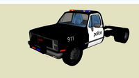 GMC policetruck