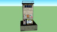 Berlin Wall - former Watchtower - Schlesischer Busch