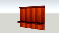 Deacon Bench Mantel