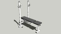 Banc de musculation DOMYNOS BM 100