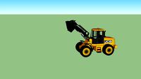 jcb loading shovel