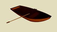 Small rowboat