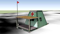 Lifeguards' Post at Euronat's South Beach, France