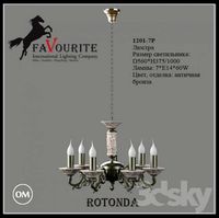 Favourite 1201-7 p chandelier