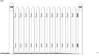 (Bufftech) Cape Cod Vinyl Fencing
