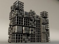 Sci fi Box Building 4