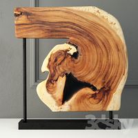 Wooden Decoration on Stand 10