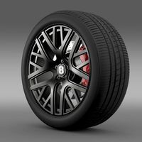 Bentley Continental GT Speed wheel
